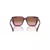 VOGUE VO5575SB29891 Moteriški stačiakampiai akiniai nuo saulės Havana Brown Gradient 55mm