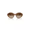 VOGUE VO5576SB15081 Moteriški katės akies formos akiniai nuo saulės Havana Brown Gradient