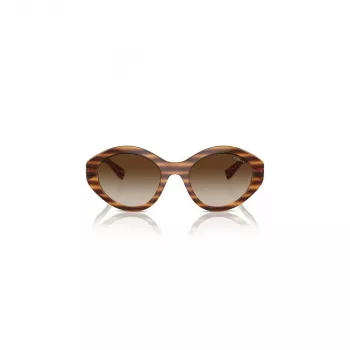 VOGUE VO5576SB15081 Moteriški katės akies formos akiniai nuo saulės Havana Brown Gradient