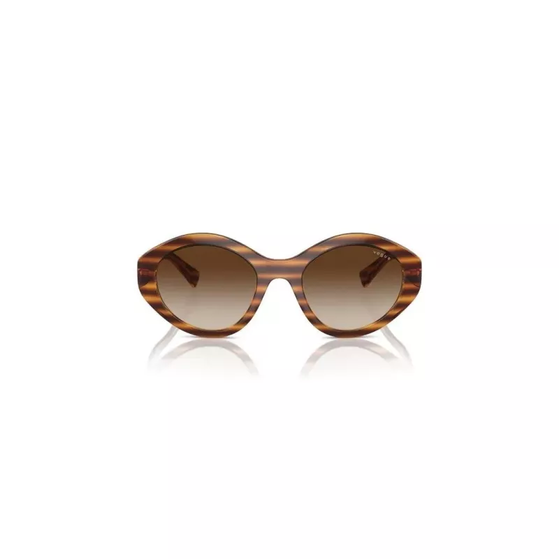 VOGUE VO5576SB15081 Moteriški katės akies formos akiniai nuo saulės Havana Brown Gradient