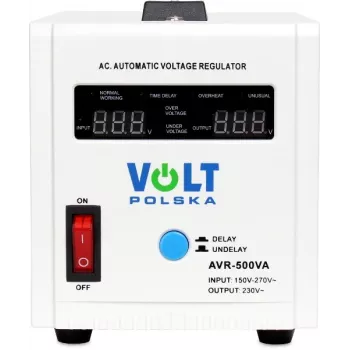 VOLT POLSKA AVR 500 įtampos stabilizatorius 500VA