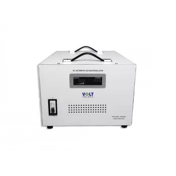 VOLT POLSKA AVR PRO 10000 įtampos stabilizatorius – 10000VA/8000W automatinis įtampos reguliatorius su LCD