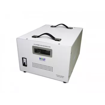 VOLT POLSKA AVR PRO 10000 įtampos stabilizatorius – 10000VA/8000W automatinis įtampos reguliatorius su LCD