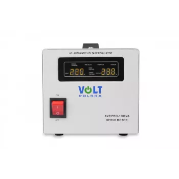 Volt Polska AVR Pro 1000VA Servo įtampos stabilizatorius su 3% tikslumu