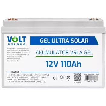 VOLT POLSKA GEL VPRO saulės baterija 12V 110Ah