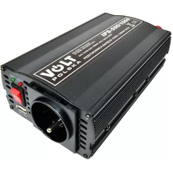 VOLT POLSKA IPS-500/1000 Inverter 12V/230V 500/1000W modifikuota sinusinė banga