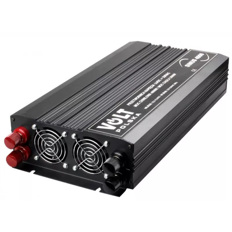VOLT POLSKA SINUS Inverter 4000 24V / 230V 2000/4000W gryno sinusinio bangos keitiklis