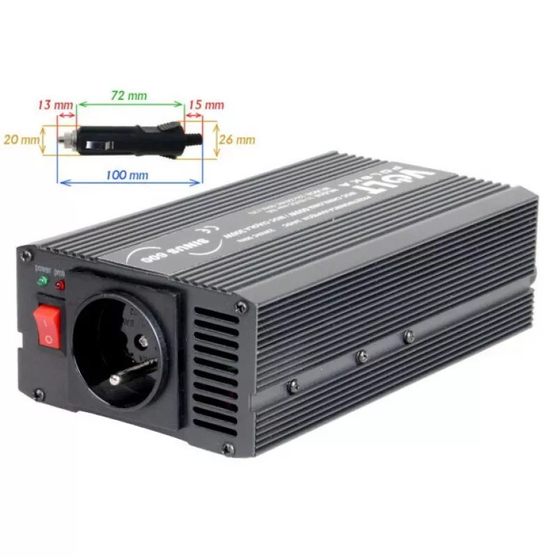 Volt Sinus 600 grynojo sinusinio signalo keitiklis 24V-230V 300W/600W