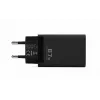 Voltage GaN Charger 67W sieninis įkroviklis, PD 3.0 / QC 3.0, 2x USB-C ir 1x USB-A, EU kištukas, juodas