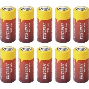 VOLTCRAFT 2/3AA mygtukinio tipo ličio tionilo chlorido baterija 3,6V 1600mAh (10 vnt. pakelis) VC-17255750