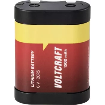 VOLTCRAFT 2CR5 ličio foto baterija 6V 1500mAh (1 vnt.) VC-14934715