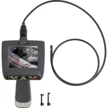 VOLTCRAFT BS-820 HD apžiūros kamera su 5,5 mm zondu, 1 m kabeliu, 4,3 inch LCD, Full HD įrašymu