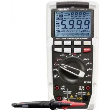 VOLTCRAFT ISO kalibruotas skaitmeninis multimetras IP65 CAT III 1000V CAT IV 600V 6000 rodmenų 1590172