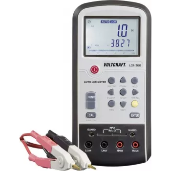 Voltcraft LCR-300 skaitmeninis LCR matuoklis CAT I 20000 rodmenų