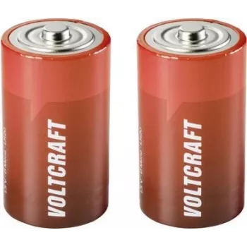 VOLTCRAFT LR20 Mono D šarminė baterija 18000 mAh 1,5 V 2 vnt. paketas (VC-12941365)