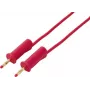 VOLTCRAFT MSB-132 2 m raudonas matavimo laidas su 4 mm sujungiamaisiais banana kištukais VC-18709990