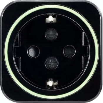 VOLTCRAFT SEM6500 BLACK energijos sąnaudų matuoklis su belaidžiu išmaniuoju kištuku, duomenų registratoriumi, USB eksportu, sąnaudų prognoze, TRMS, reguliuojamu tarifu VC-15450900