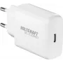 Voltcraft UC-1C20W01 USB-C GaN sieninis įkroviklis 20 W PD 3.0 baltas