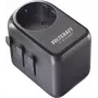 VOLTCRAFT UC-2C1A45W01 45W kelioninis įkrovimo adapteris su 2x USB-C PD, 1x USB-A QC, ES/JK/Kinijos kištukais - juodas VC-17792635