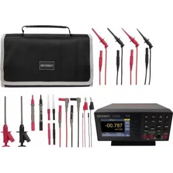 VOLTCRAFT VC-11785300+VC-18652750 Universalus išmanusis įkroviklis NiMH/NiCd AA, AAA, C, D, 9V su LCD, 4+2 kanalai, pridedamos 4x VARTA AA 2100mAh