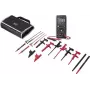 VOLTCRAFT VC-12884300+VC-18652745 USB-C į USB-C 100W PD 3.0 greitojo įkrovimo ir duomenų sinchronizavimo kabelis, 2m, juodas