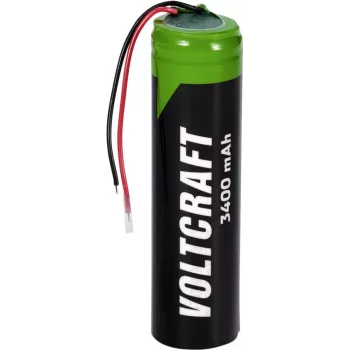 Voltcraft VC-18650PCM specialus akumuliatorius 18650 su kabeliu ličio 3,6 V 3400 mAh (VC-16569875)