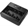 VOLTCRAFT VC-BC-5100 apvalių elementų įkroviklis NiMH, NiCd, Li-Ion AA, AAA, C, D, 9V blokui VC-17665940