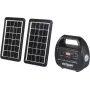 VOLTCRAFT VC-PS15000-Solar VC-14297675 saulės energijos bankas 15000 mAh su 3 W saulės paneliu