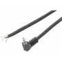VOLTCRAFT XL-AC25SGW 2,5 mm stereo jack kištukas, 3 polių, litavimo, nikeliuotas, 1 vnt. 93025c204
