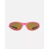 VUARNET A150X072121 Unisex akiniai nuo saulės - stačiakampis acetatinis rėmelis, pilki mineralinio stiklo lęšiai, 60/20/145 mm