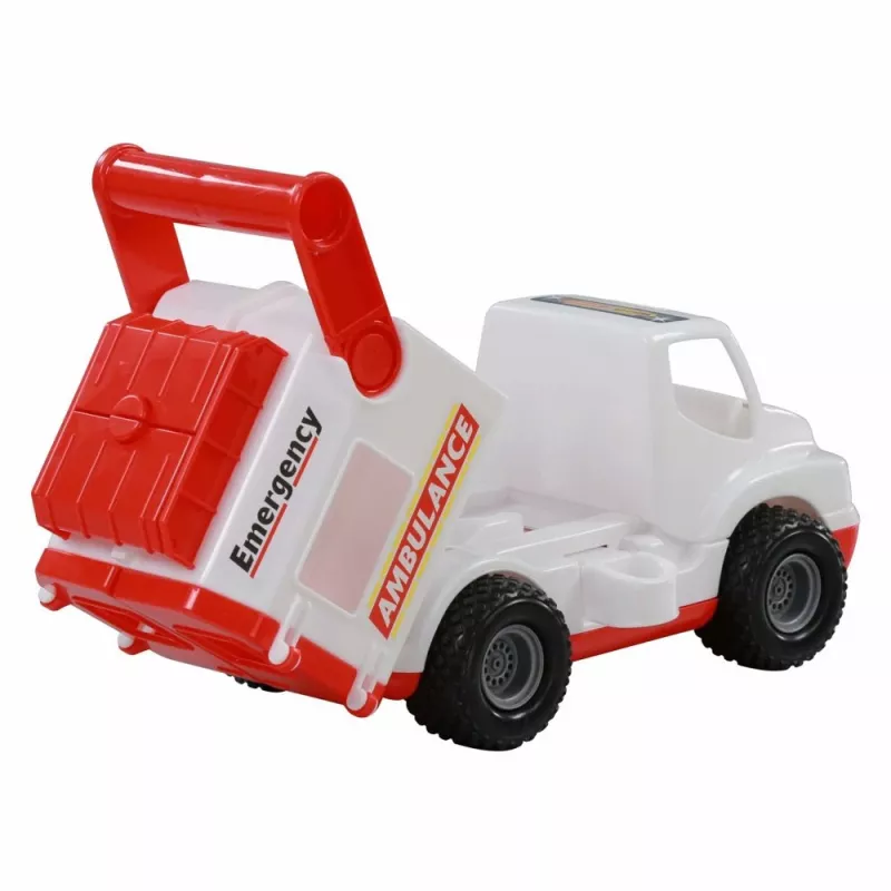 WADER POLESIE Auto ConsTruck Ambulance White Polesie 41913