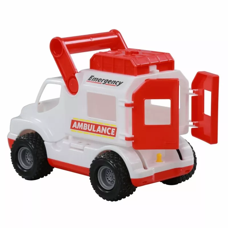 WADER POLESIE Auto ConsTruck Ambulance White Polesie 41913