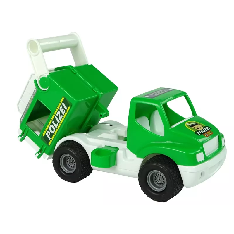 WADER POLESIE Policijos automobilis ConsTruck žalias 41906