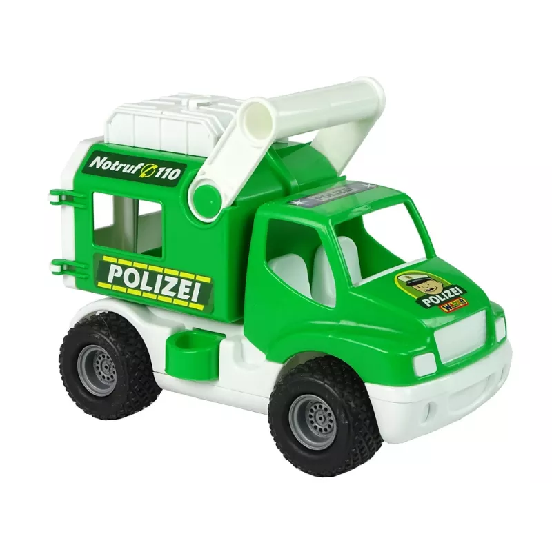 WADER POLESIE Policijos automobilis ConsTruck žalias 41906