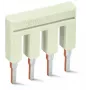 WAGO 2002-404 Praeinanti gnybtų jungtis, 4 laidininkai, 2,5 mm², 25 A, pilka