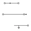 WAGO 2203-7545 3-jų laidų montavimo gnybtų blokas su Push-in CAGE CLAMP, L/L/PE, pilkas/žaliai-geltonas