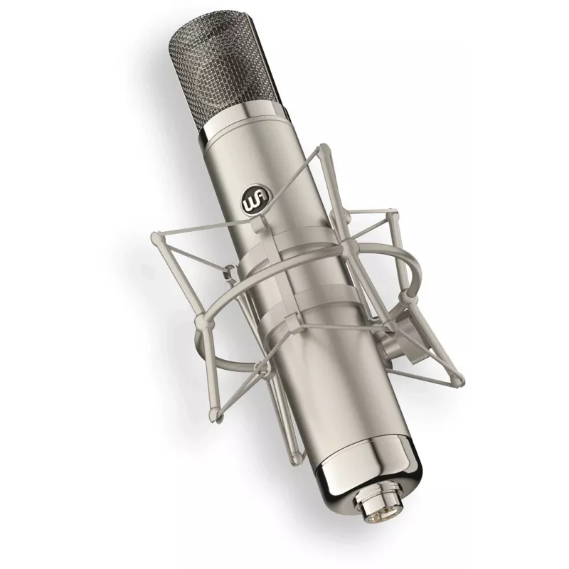 Warm Audio WA-CX12 vamzdinis kondensatorinis mikrofonas sidabrinis studijinis mikrofonas