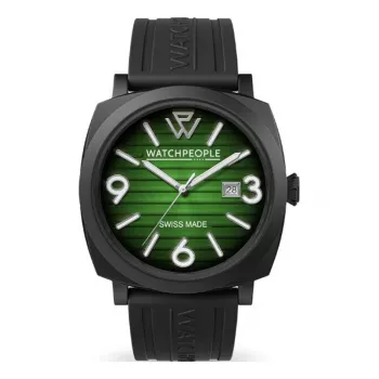 WATCHPEOPLE Women's 700989 Analog Quartz Watch 45mm Stainless Steel