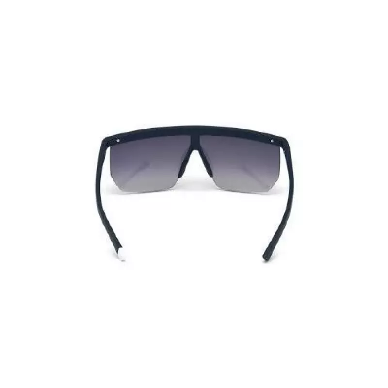 WEB EYEWEAR MAN Akiniai nuo saulės WE0221-91X Stačiakampis Acetatinis Juodas Rėmas Pilki Lęšiai 54mm
