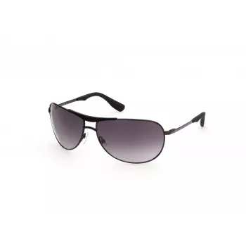 WEB EYEWEAR MAN WE0296-6601B Akiniai nuo saulės Juodi Stačiakampiai 66/14/125 mm