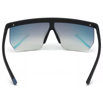 WEB EYEWEAR Vyriški akiniai nuo saulės WE0221-02Z Juodas acetatinis rėmelis Pilki lęšiai UV400