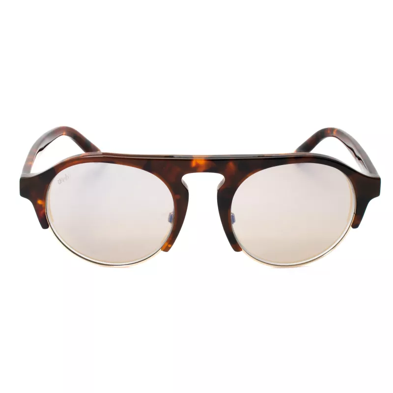 WEB EYEWEAR Vyriški akiniai nuo saulės WE0224-52G Havana Acetate Green Polycarbonate UV400 52mm