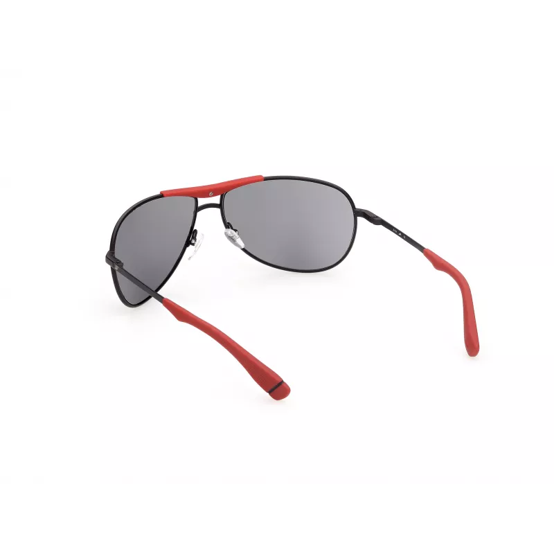 WEB EYEWEAR Vyriški akiniai nuo saulės WE0296-6602A Juoda/Pilka 66/14/125 mm
