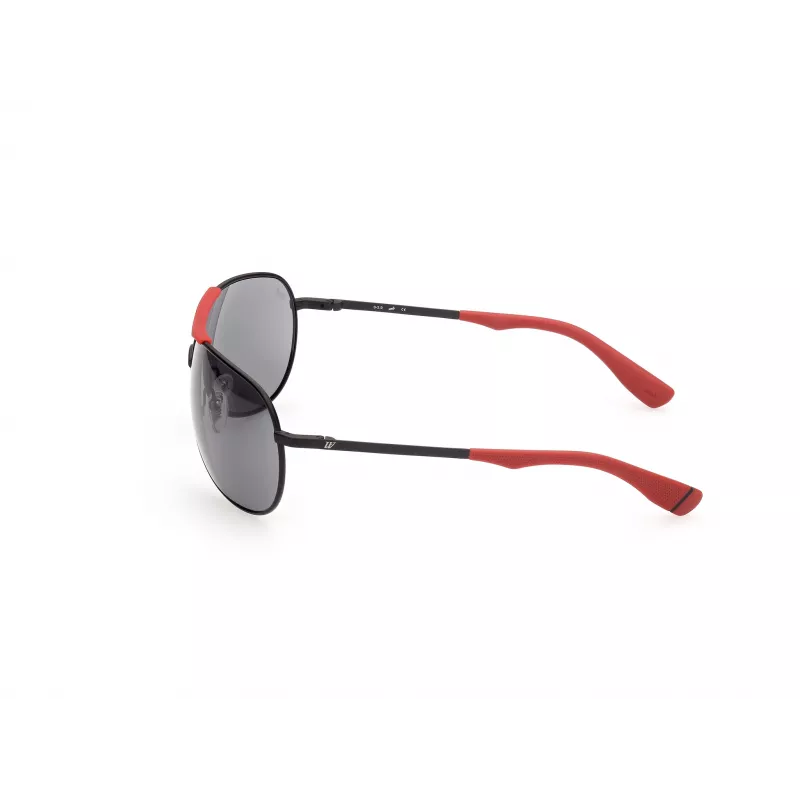 WEB EYEWEAR Vyriški akiniai nuo saulės WE0296-6602A Juoda/Pilka 66/14/125 mm