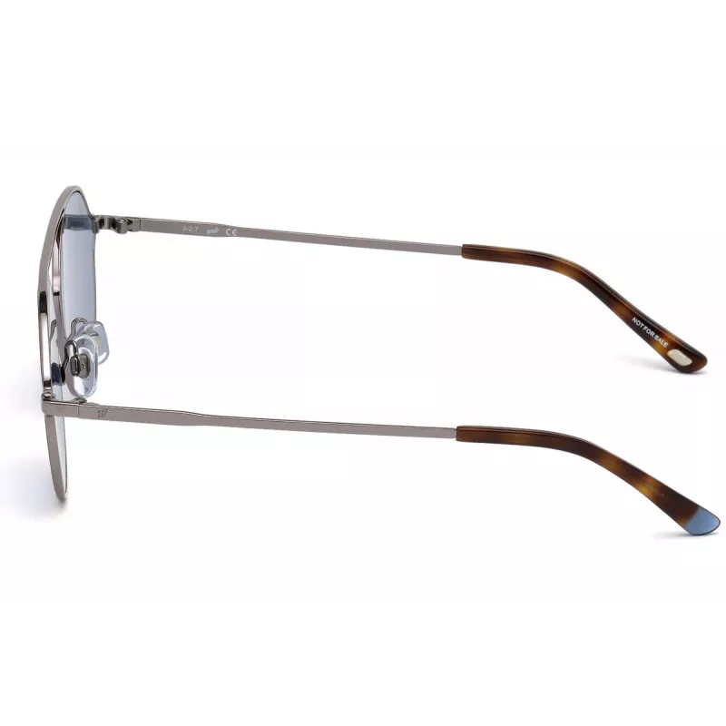 WEB EYEWEAR Unisex akiniai nuo saulės WE0198-08V Juoda/Pilka 57/15/145 mm