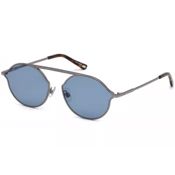 WEB EYEWEAR Unisex akiniai nuo saulės WE0198-08V Juoda/Pilka 57/15/145 mm