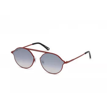 WEB EYEWEAR Unisex akiniai nuo saulės WE0198-5766C Juodas rėmelis Pilki lęšiai 57mm