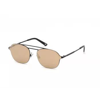 WEB EYEWEAR Unisex akiniai nuo saulės WE0248-5802G Juodi Pilkai gradientiniai 58/18/145 mm