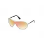 WEB EYEWEAR Unisex akiniai nuo saulės WE0282-0014Z Juodas rėmelis Pilki lęšiai