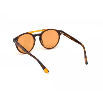 WEB EYEWEAR Unisex WE0262-5156J Stačiakampiai acetatiniai akiniai nuo saulės Havana/Rudi gradientiniai lęšiai 51/19/145 mm UV400
